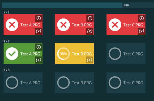 Example Playlist Execution Example Playlist Execution