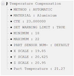 TEMPCOMP - Summary Mode Example TEMPCOMP - Summary Mode Example