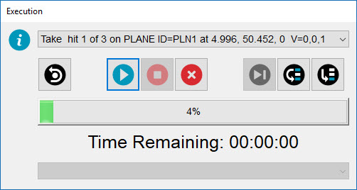Esempio di finestra di dialogo Esec Esempio di finestra di dialogo Esecuzione