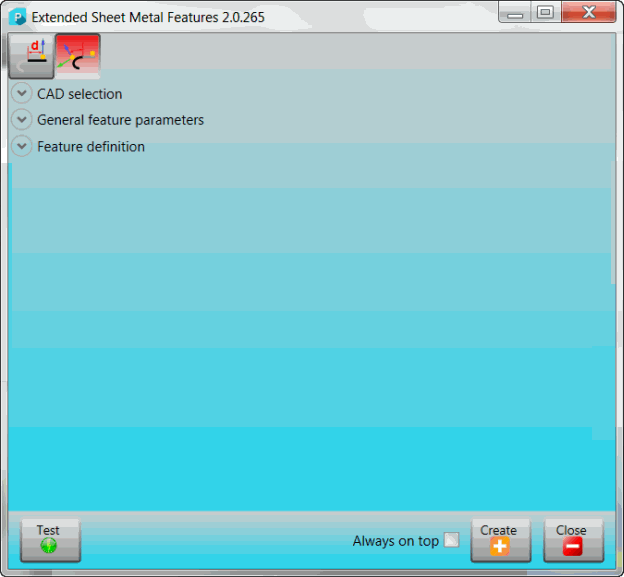 扩展薄壁件特征对话框 扩展薄壁件特征对话框
