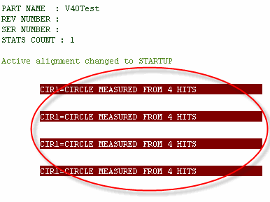 顯示帶有實際報告資料的 CommandTextObjects 範例