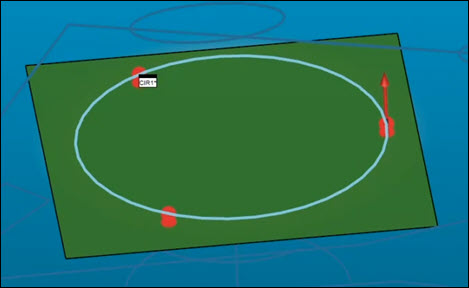 Probe Trigger Plane - Circle