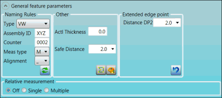 General feature parameters group for EEP feature General feature parameters group for EEP feature