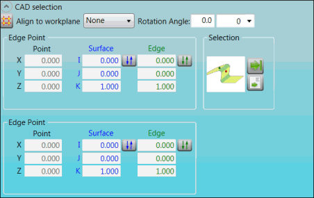 CB 和 HB 特征的 CAD 选择组