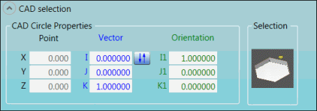 GD 特征的 CAD 选择组