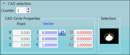 HD 特征的 CAD 选择组