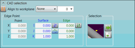 AC 特征的 CAD 选择组