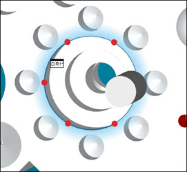 Example Circle Feature with Nominal Points