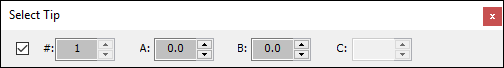 Select Tip Toolbar