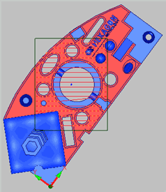 Grid Scan on 2D Rotated Part