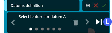 OCR Widget for Datums Definition