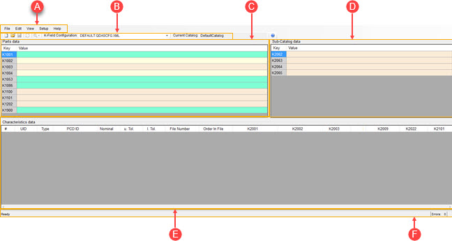 Q-DAS Configurator application