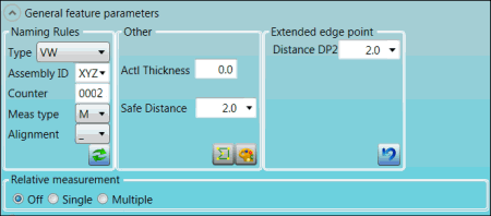 Allm&auml;n elementparametergrupp f&ouml;r EEP-element