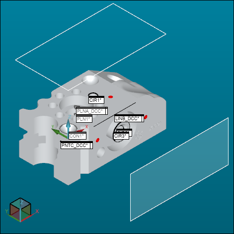 Clearance Plane Examples - Isometric View