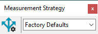 Measurement Strategy Toolbar