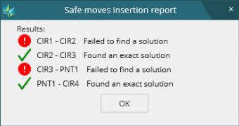 Safe Moves Insertion Report