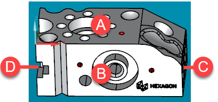 Hexagon Test Block