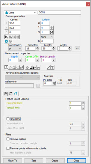 Auto-Element "Kegel"