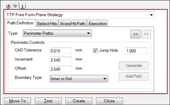 Sample Perimeter Controls area