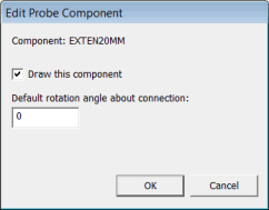 Edit Probe Component dialog box