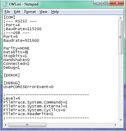 CWS.ini file