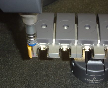 Kalibrasyonu sırasında ilk manuel vuruşun konumu